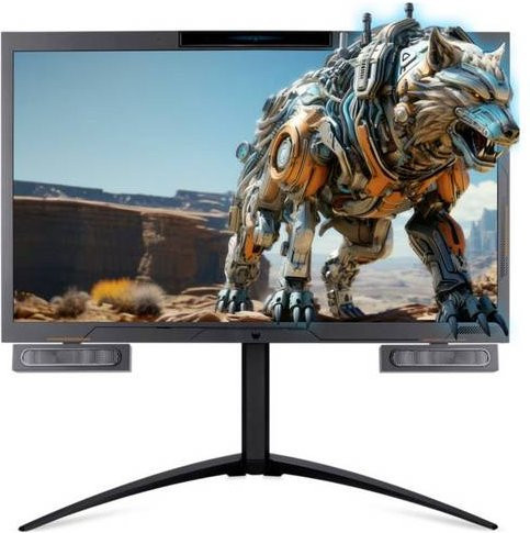 Acer DS2 View PSV27-2 Spatial Labs 3D Gaming Monitor 27 Zoll 4K UHD AHVA Display mit DisplayPort, HDMI und USB-C, Schwarz - Bild 1
