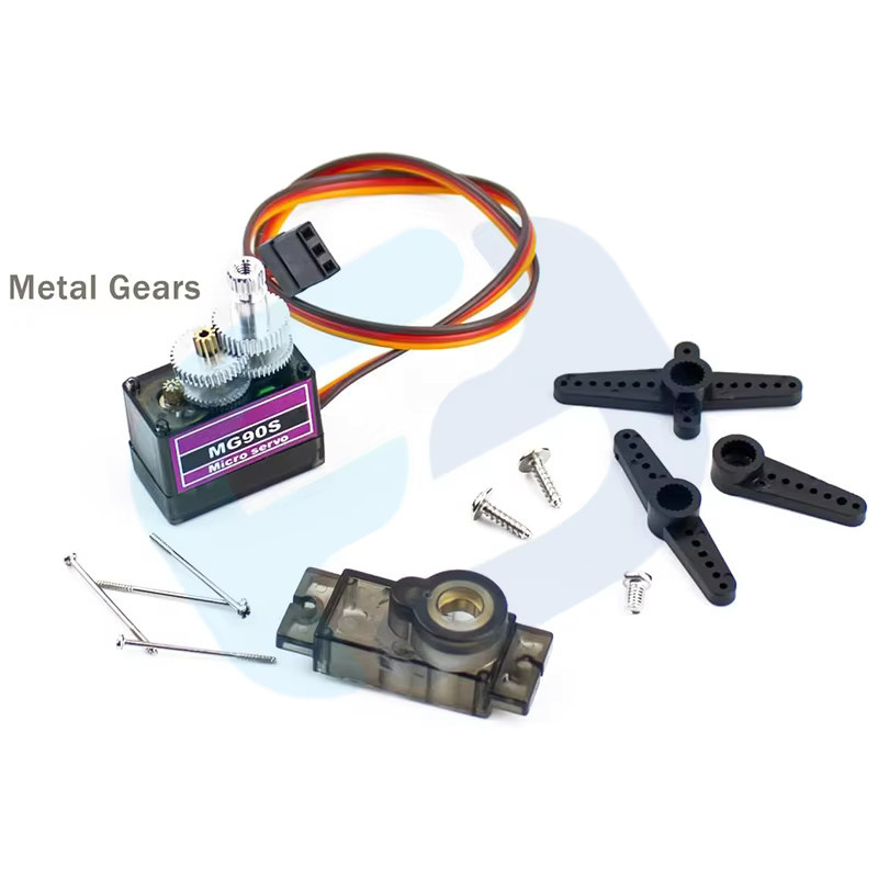ZUIDID MG90S Servo mit Ganzmetallgetriebe 9g für RC Hubschrauber, Flugzeuge, Boote und Roboter - Bild 2