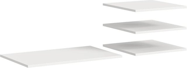 Einlegeböden-Set OAKLAND in Weiß, B/H/T: 78 x 1,6 x 48 cm - Bild 1