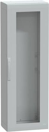 Schneider Electric Polyestergehäuse PLA bodenstehend, grau mit transparenter Tür, IP65, B/T/H: 150 x 50 x 32 cm - Bild 1