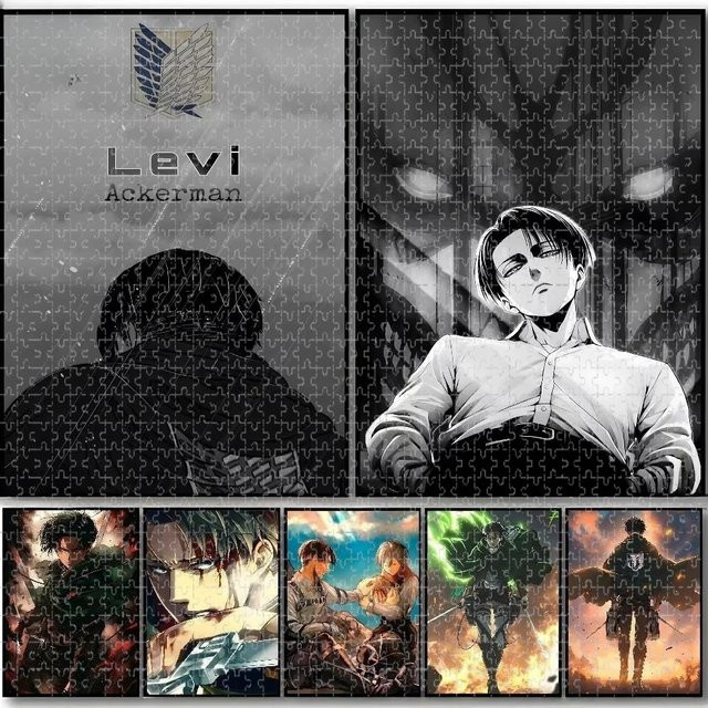 KAYOU Attack On Titan Levi Ackerman, Puzzle, 500 Teile - Bild 1