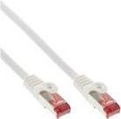 40er Bulk-Pack InLine Patchkabel Cat.6 S/FTP PiMf Ethernet LAN Kupfer weiß 2m - Bild 1