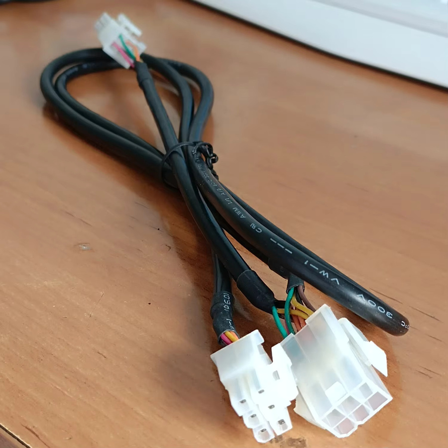 Molex MDB-Kabelbaum Split-Kabel in Y-Form als Verlängerung von MDB-Buchse zu Stecker für MDB-Box und Verkaufsautomaten, Farbe: Weiß - Bild 5