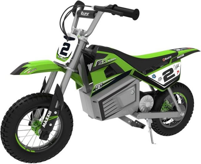 Razor SX350 Dirt Elektrofahrrad, Grün - Bild 1