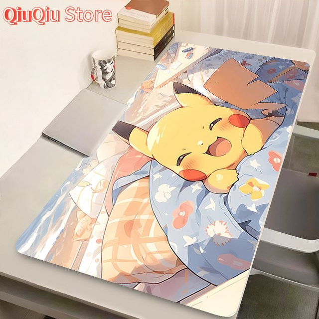 Potdemiel Gaming-Mauspad Colorful Celebration Pikachu in Multicolour, wasserfest und rutschfest - Bild 1