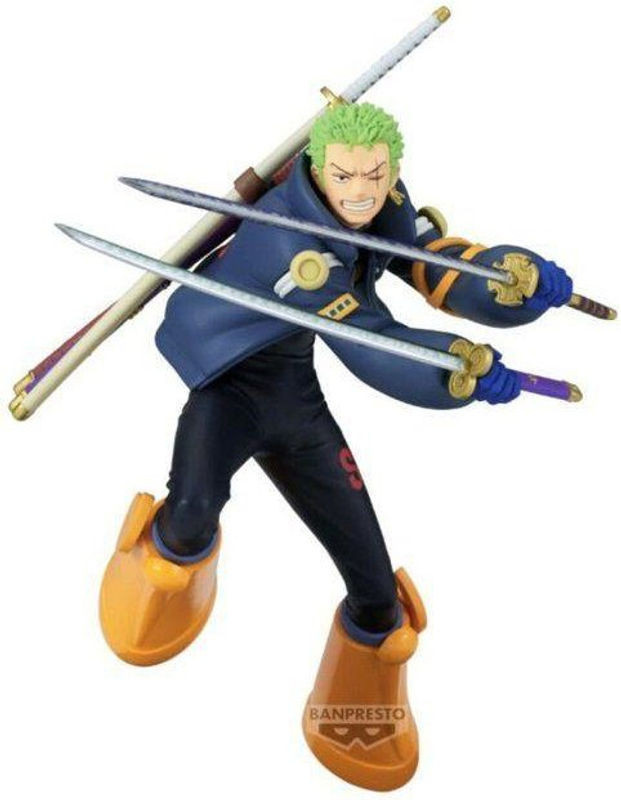 One Piece Roronoa Zoro V2 Battle Record Collection Figur von Japanworld in Mehrfarbig - Bild 1