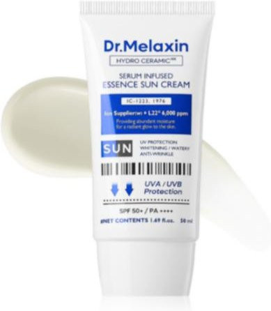 Dr.Melaxin Hydro Keramik Feuchtigkeits-Essenz Sonnencreme, 50 ml, LSF 50+ - Bild 1