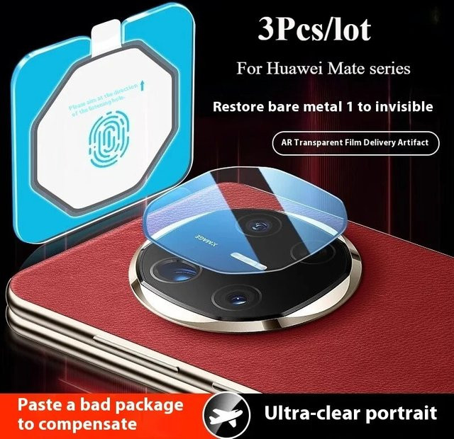 3er-Set Kamera-Objektivschutz Glas für Huawei Mate X6 XT X5 X3 60 70 Pro RS in Transparent - Bild 1