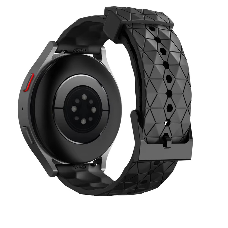 COLMI Smartwatch-Armband, Silikon, Schwarz, Unisex, 20 22 mm - Bild 4
