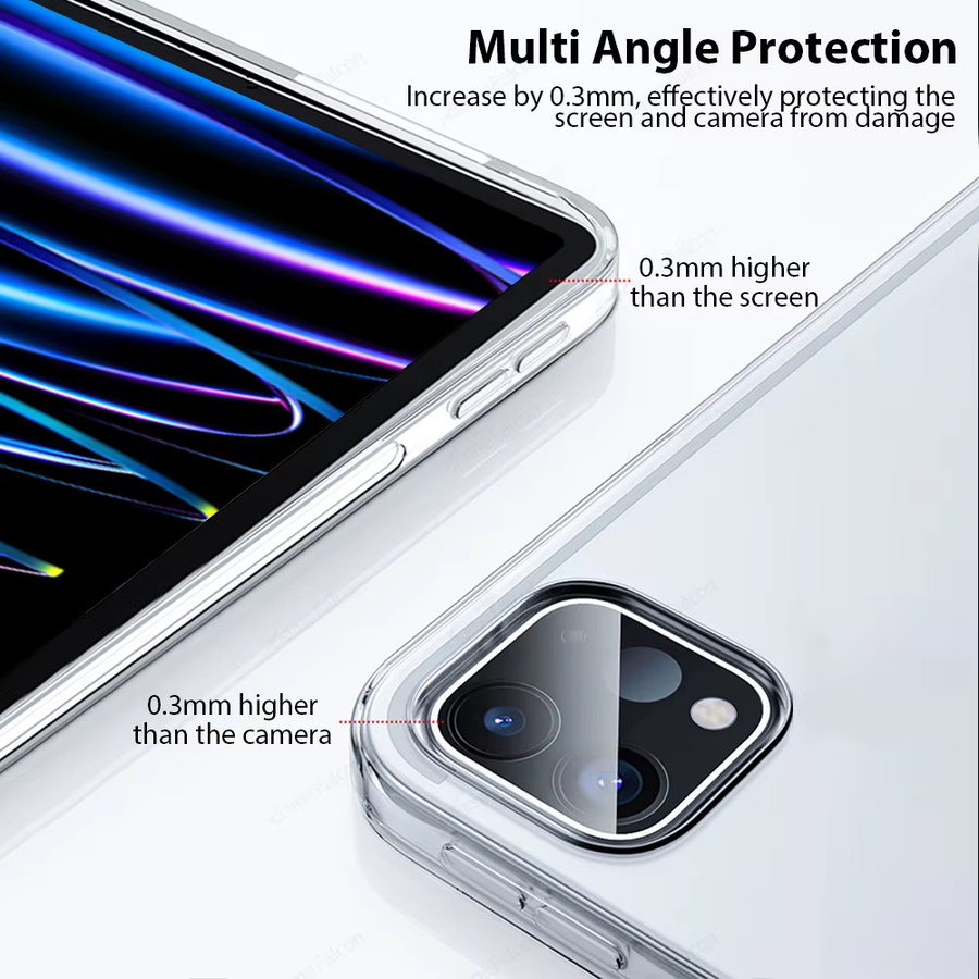 Transparente Schutzhülle von Game Falcon für iPad Pro, Air und Mini Modelle - Bild 3