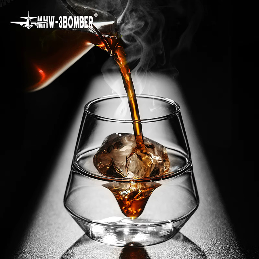 MHW-3BOMBER DW Serie Espresso-Tassen aus doppelwandigem Borosilikatglas, transparent, 150 ml - Bild 3