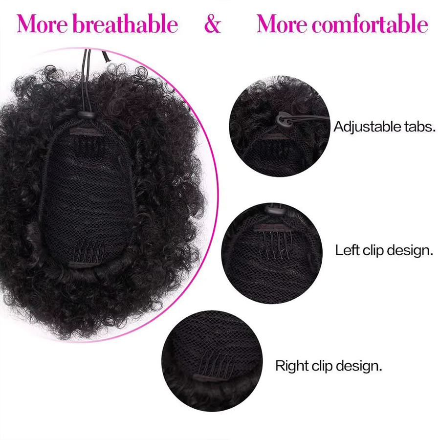 Teres har Afro Puff synthetische Kordel für Damen - Bild 3