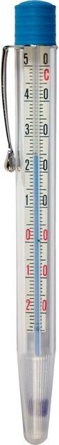 Stalgast Thermometer mit Metall-Clip, Temperaturbereich -20 °C bis 50 °C, mehrfarbig - Bild 1
