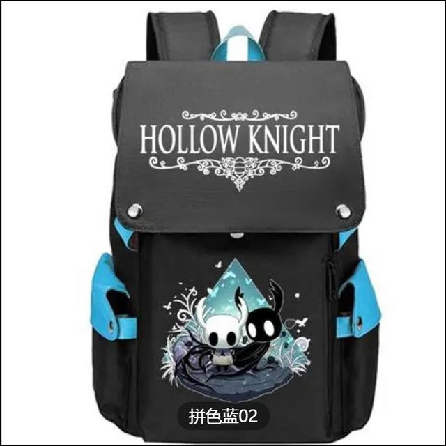 3-teiliges Schulrucksack-Set in Schwarz aus Oxford-Stoff mit großem Fassungsvermögen inklusive Federmäppchen und Schultergurt - Bild 1