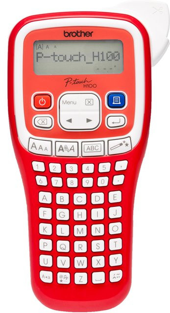 Brother P-touch PT-H100LR Beschriftungsgerät in Rot - Bild 1