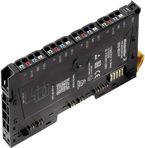 Weidmüller SPS-Ausgangs-Modul UR20-4DO-P-2A 1315230000 24 V/DC Schwarz - Bild 1