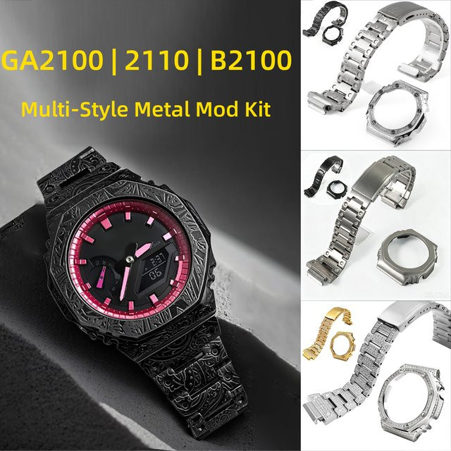 G-Shock Mod-Kit Uhrenzubehör, Edelstahl, Unisex - Bild 1
