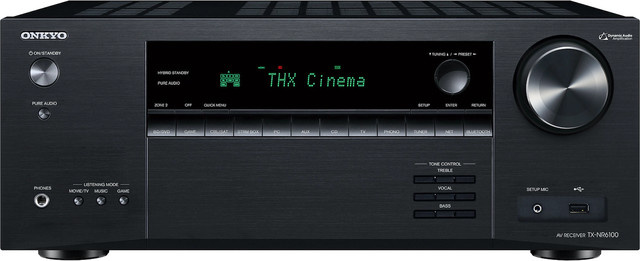Onkyo AV-Receiver TX-NR6100 schwarz - Bild 1