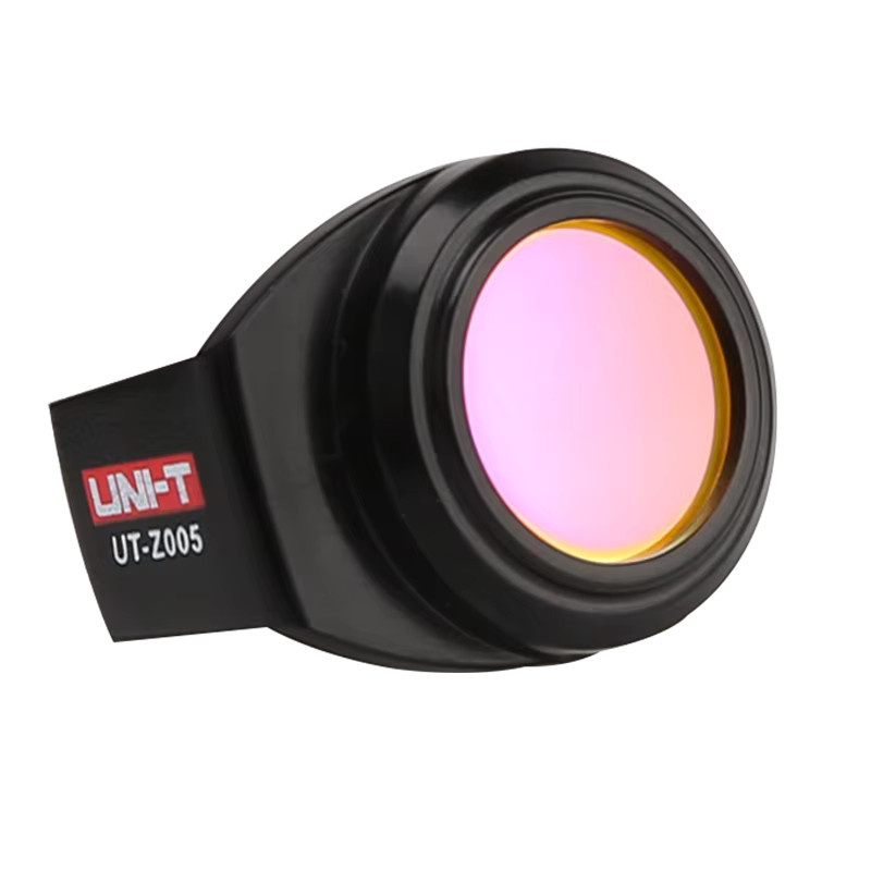 UNI-T UT-Z005 Mikroobjektiv für Infrarot-Wärmebildkameras in Schwarz, HD hochauflösendes Objektiv für UTi256M und UTi260M - Bild 3