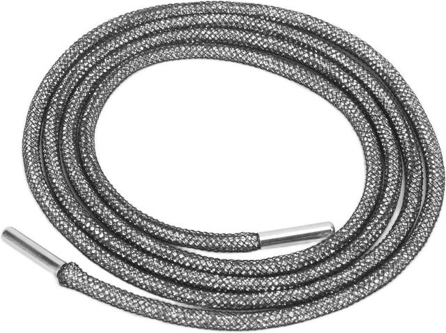 GoolRC Schnürsenkel Strass, 4 mm, 120 cm, grau, Unisex - Bild 1