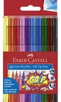 Faber-Castell Grip Colour Fasermaler Set mit 10 Farben in Multicolour - Bild 1