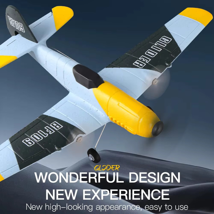 ANTSIR BF109 Kampfjet, RC Flugzeug, 2.4G, 3CH, Smart Balance, EPP Schaum - Bild 4