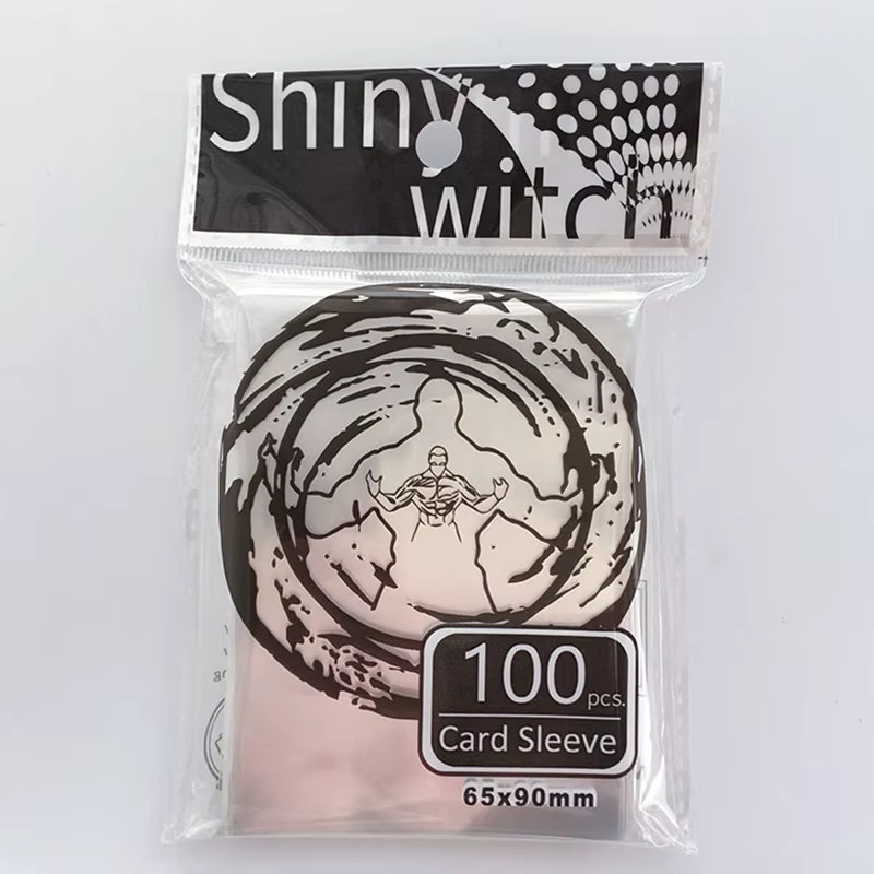 ZYF Kartenhüllen transparent, 5 Packungen à 100 Stück, wasserdichter Kartenschutz für Game Idol Albumkarten, B/H: 61 x 88 mm und 65 x 90 mm - Bild 4