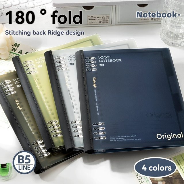 Flexcover Notizbuch A5 in Blau mit 46 linierten Blättern - Bild 1