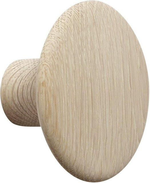 Muuto Dots Wood Scandinavian Distributed Point Hooks in Braun und Beige - Bild 1