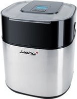 Steba Eismaschine IC 30 in Silber aus Edelstahl mit Digitalanzeige und Timer - Bild 1