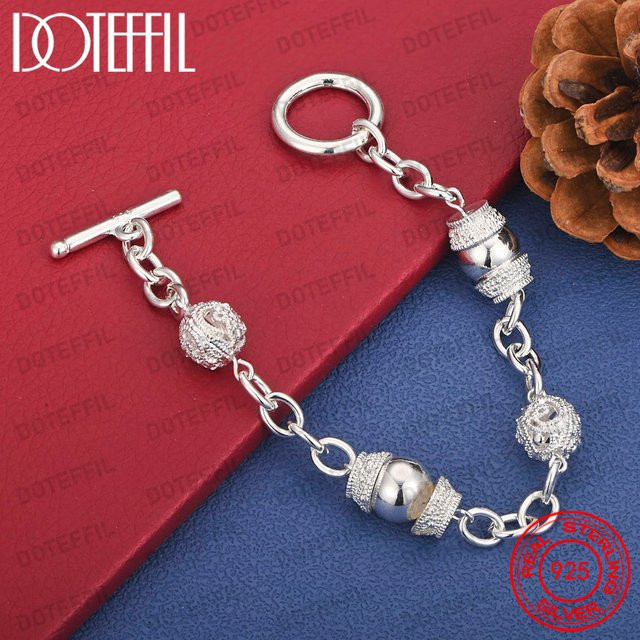 DOTEFFIL Perlenarmband, 925 Silber, Damen - Bild 1
