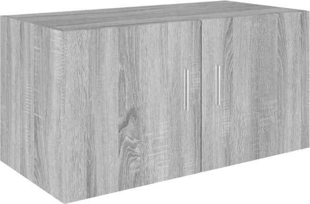vidaXL Wandschrank modern in Grau Sonoma aus Holzwerkstoff, B/T/H: 80 x 39 x 40 cm - Bild 1