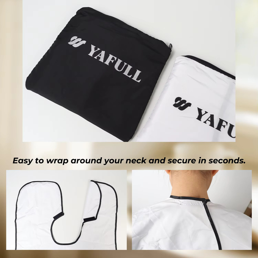 YAFULL Bart-Rasierschürze für Herren, wasserdichte Nylon-Rasierabdeckung - Bild 2