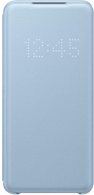 Original LED Smart View Flip Handyhülle für Samsung Galaxy S20, S20+ und S20 Ultra 5G als LED Wallet Cover in Blau - Bild 1