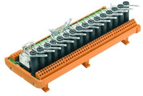 Weidmüller Relaisplatine RSM-16 FUS 1CO Z 250 V/AC in Multicolor - Bild 1