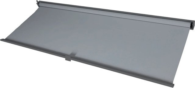 BERLINLODGE Ersatzseitenwand für Pergola 3x3,7m in Anthrazit, Textil-Rollo aus Polyester und Polyvinylchlorid, H x B: 206 x 338 cm - Bild 1