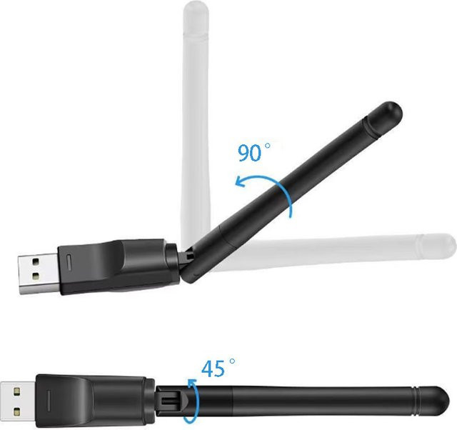 Holyiot nRF52840 USB-Dongle mit Leistungsverstärkung BLE 5.0 Bluetooth Low Energy Adapter in Schwarz - Bild 1