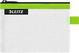 Leitz WOW Traveller Zip-Beutel Größe S, wasserabweisend, grün, transparent - Bild 1