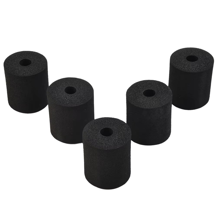 VIBRATITE Ersatz-Schwammrollenrad-Set für Kleberapplikatoren, 5er-Pack, Schwarz - Bild 3