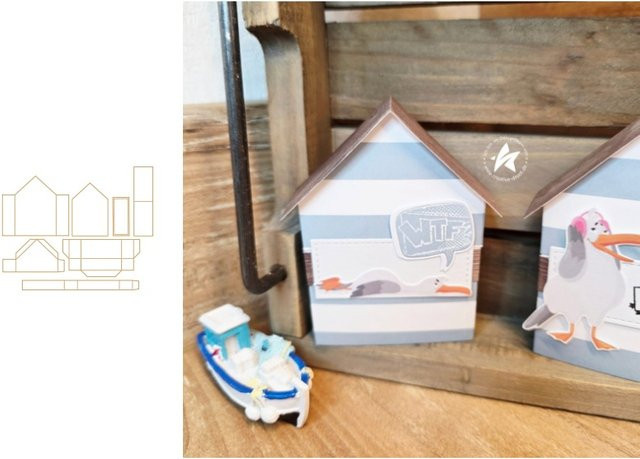 Ziyu Stanzformen und Stempel Set für DIY Scrapbooking und Fotoalben in Multicolour - Bild 1
