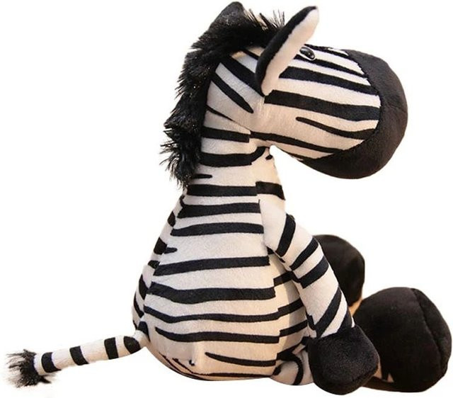 Yiran Health & Beauty Zebra Plüschtier, ab 0 Jahren, bunt/mehrfarbig - Bild 1