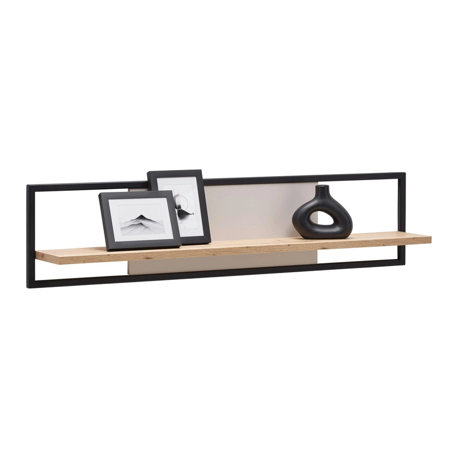 Premium Living Wandboard Cremona Kaschmir in Beige mit Rückwand - Bild 2
