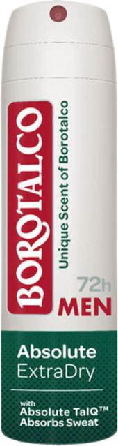 Borotalco MEN Absolute Extra Dry Unique Deo Spray, 150 ml, Herren - Bild 1