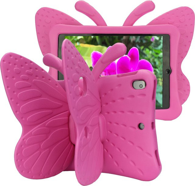 EVA Butterfly Schutzhülle für iPad Air, Pro und Mini in Orange oder Pink - Bild 1