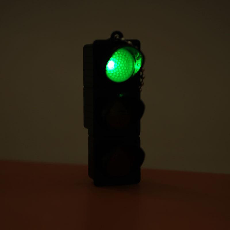 Linyi toy Fidget-Spielzeug Elektronischer Schlüsselanhänger mit Licht und Verkehrssimulation - Bild 4