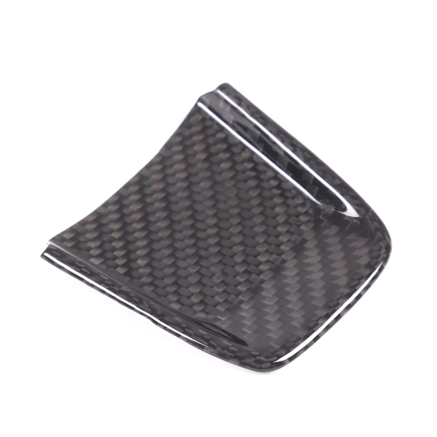 Owntycar Carbon Fiber Lenkrad Dekoration Aufkleber für Abarth 595 695 (2017-2025) in Schwarz - Bild 3
