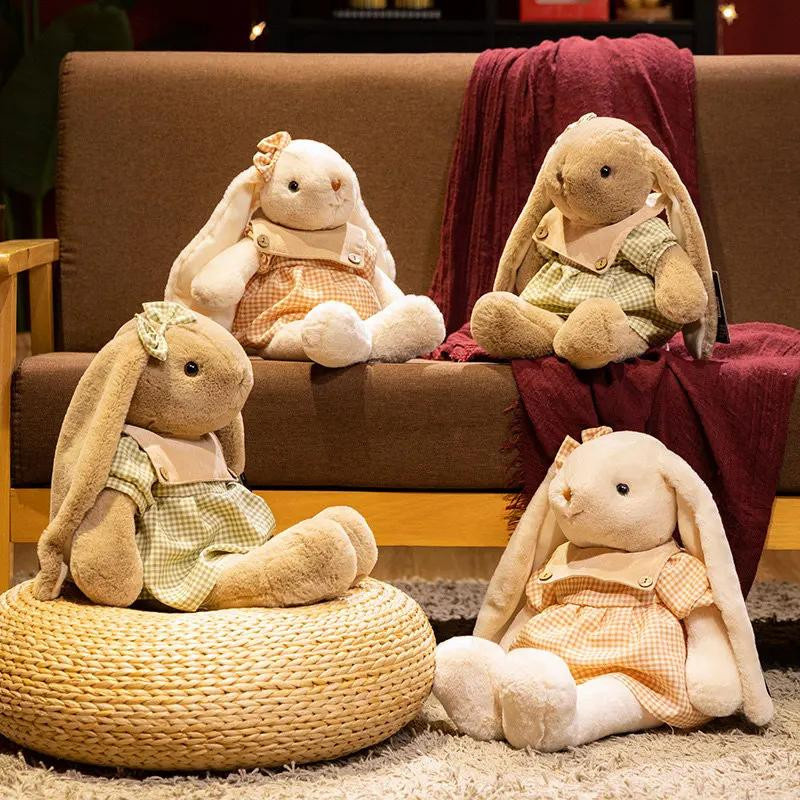 Süßer Mu Cheng Plüschtier Hase mit Kleid Puppe 45cm - Bild 4