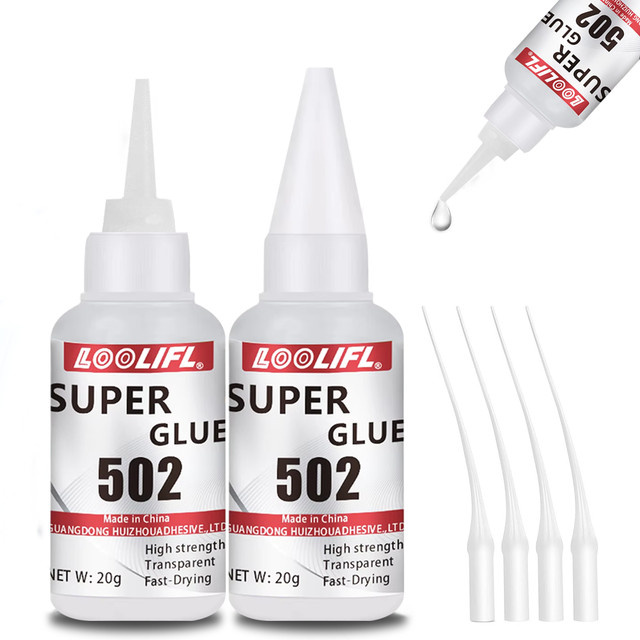 LOOLIFL 502 Superkleber, transparent, 20 g - Bild 1