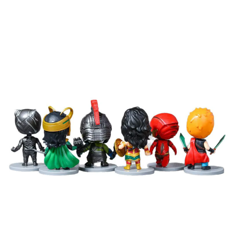 Bandai Marvel Liga-Figuren Actionfigur, 6-teiliges Set - Bild 2