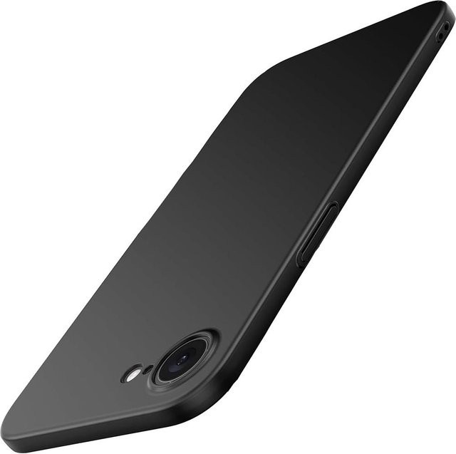 Ultra-dünne matte Hart-PC-Schutzhülle für iPhone 11 bis iPhone 16 Pro Max von Tuiying002 in Schwarz - Bild 1